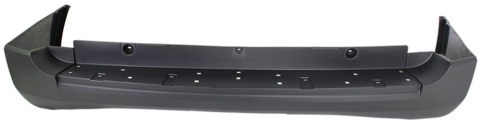 Накладка на задний бампер, текстурированная, модели EL/Max, с подножкой и отверстиями для фаркопа, без отверстий для датчиков парковочных систем