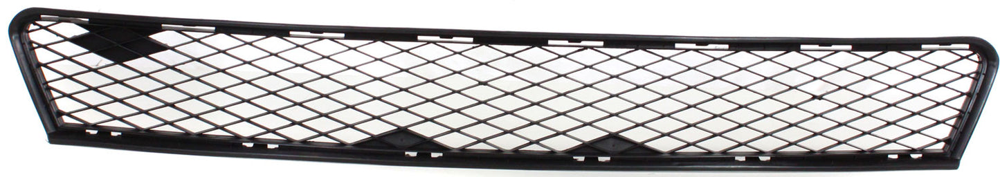 Передняя центральная решетка бампера, текстурированная черная