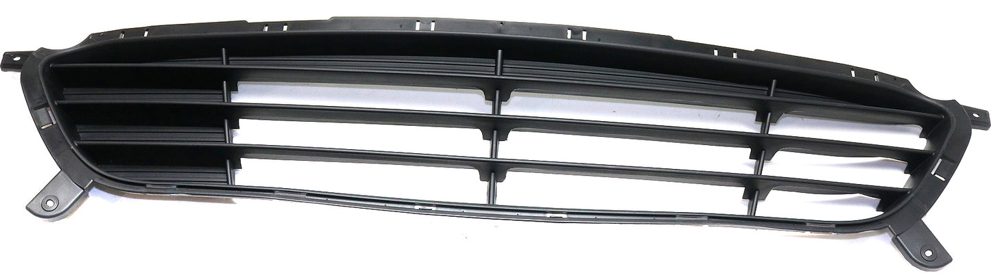 Front Bumper Grille, Textured Gray