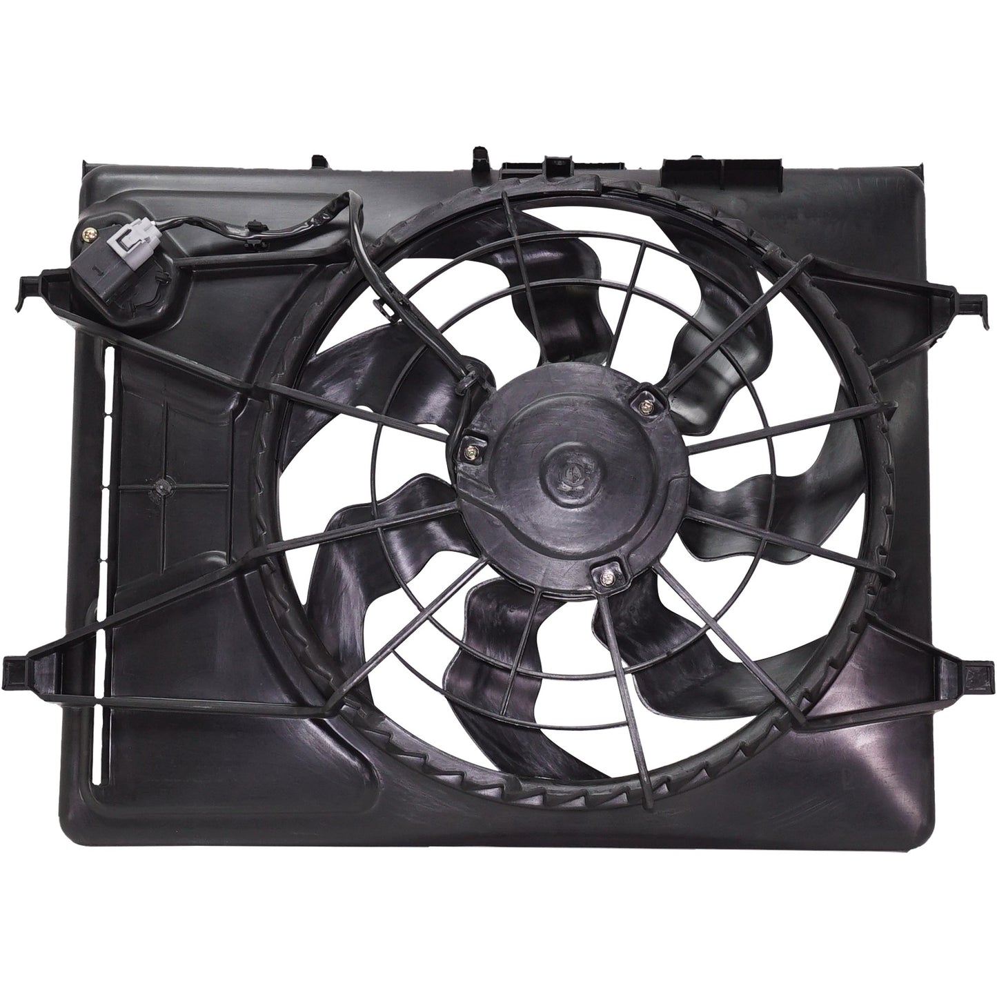 Radiator Fan - Fan Blade, Motor and Shroud, 4 Cyl., 2.0L Engine