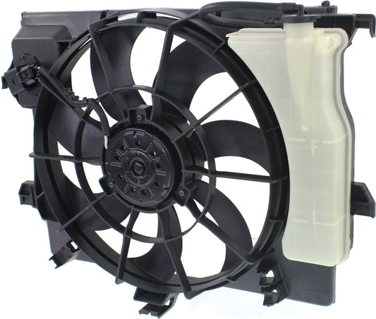 Radiator Fan - With Reservoir and Cap, 4 Cyl., 1.6L Engine