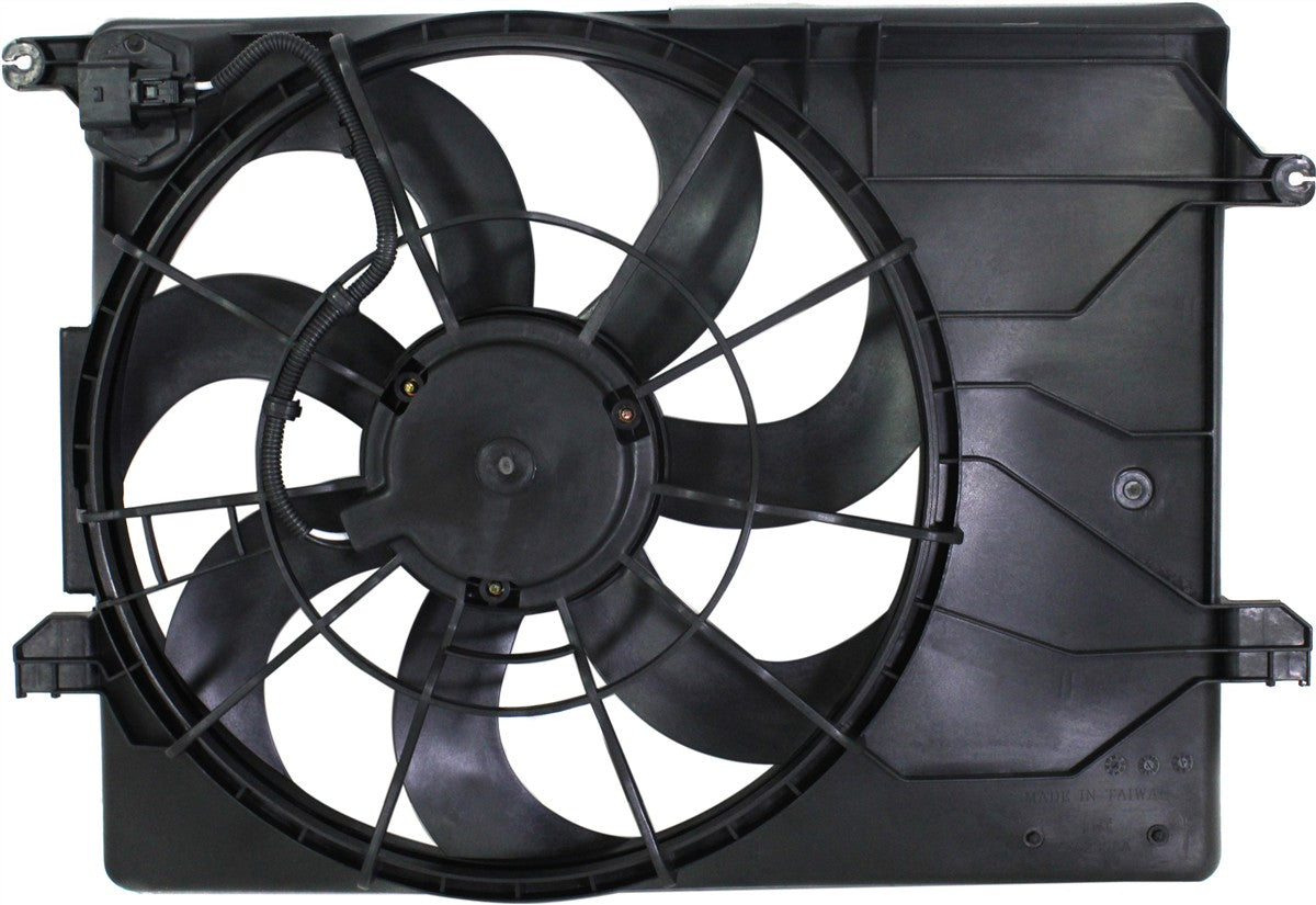 Radiator Fan -  Fan Blade, Motor and Shroud