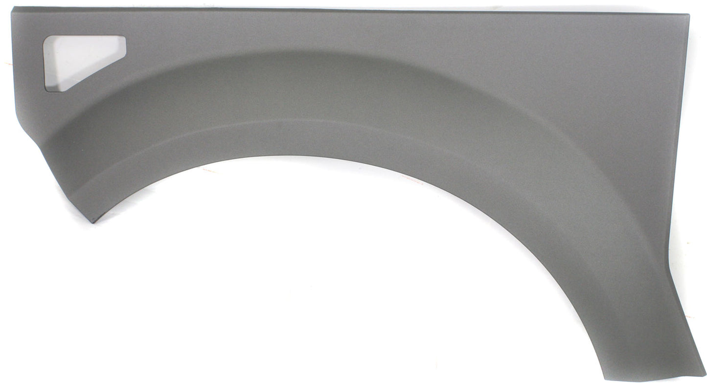 Front, Driver Side Fender, Plastic, EX Model