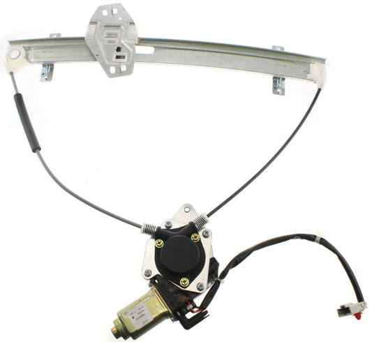 Front, Driver Side Window Regulators, Power, 2-Door, Coupe, Except Si Model