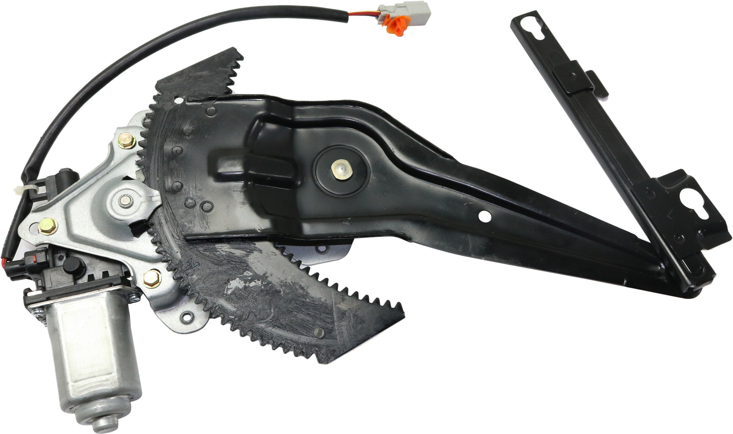 Sedan Rear, Driver Side Power Window Regulator, With Motor