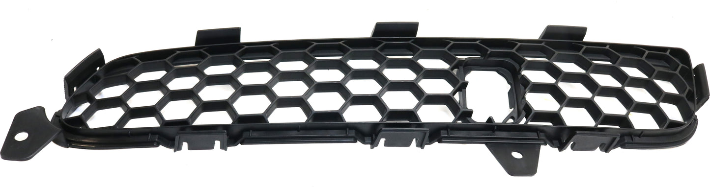 Front, Passenger Side Bumper Grille, Textured Black