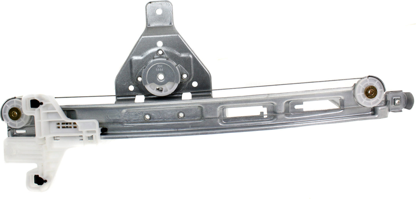 Rear, Passenger Side Power Window Regulator, Without Motor