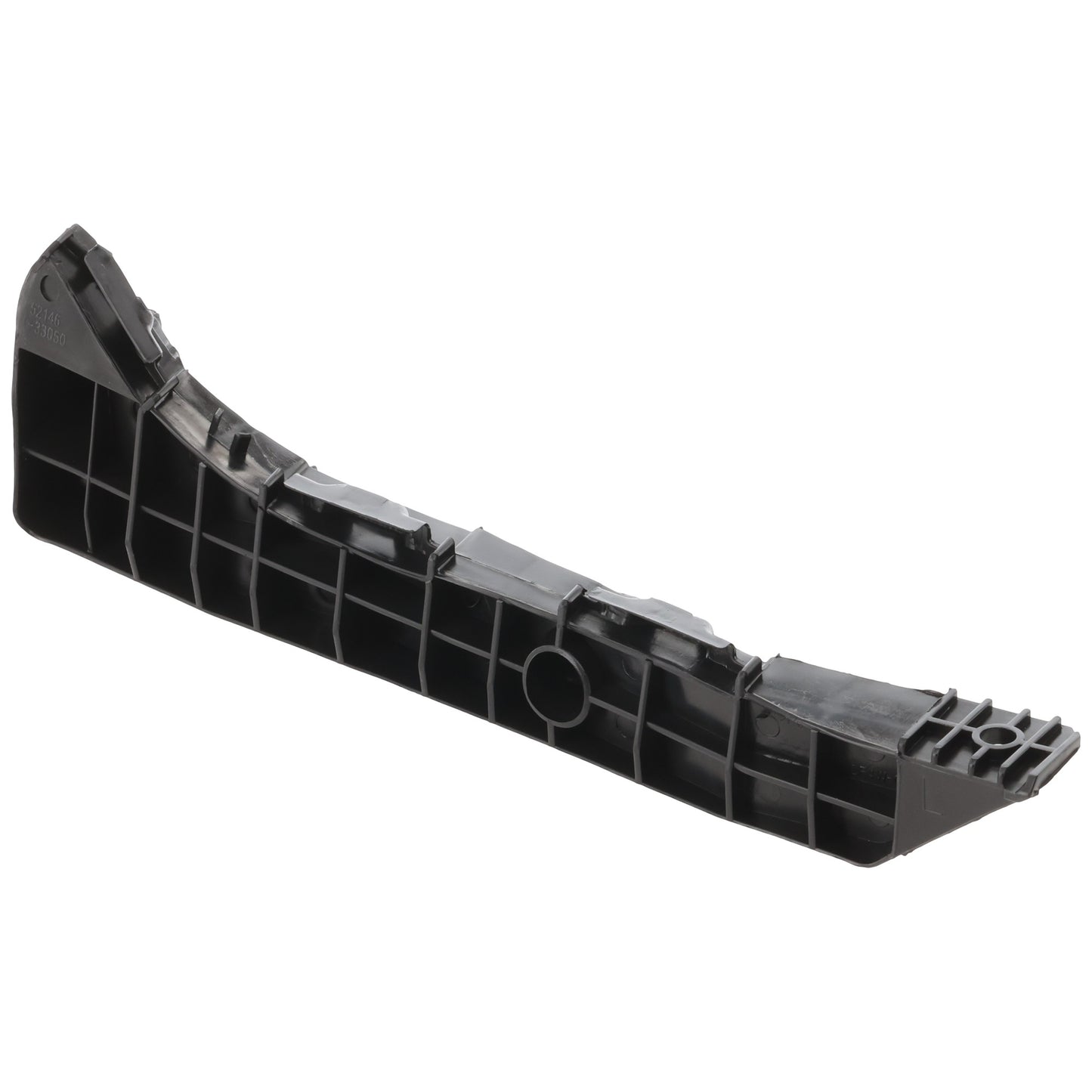 Front, Driver Side Bumper Bracket, Bumper Stay, Base Model