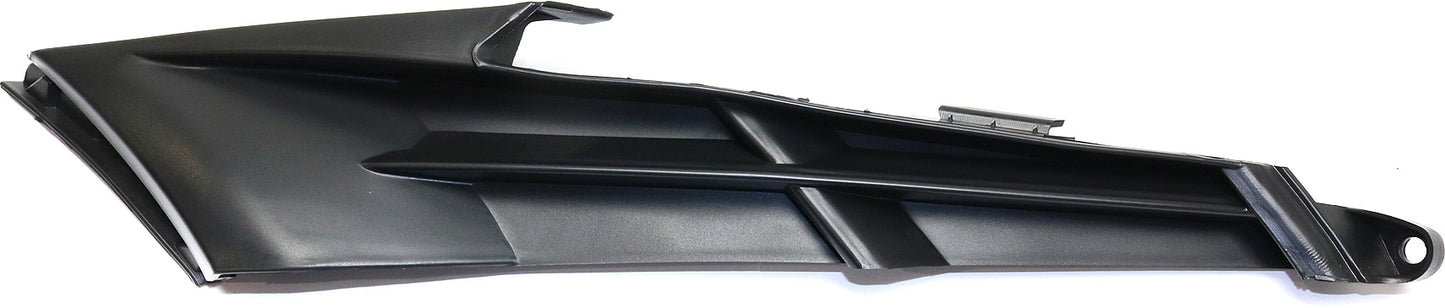 Front, Passenger Side Bumper Trim, Primed, Hole Cover, Base Model