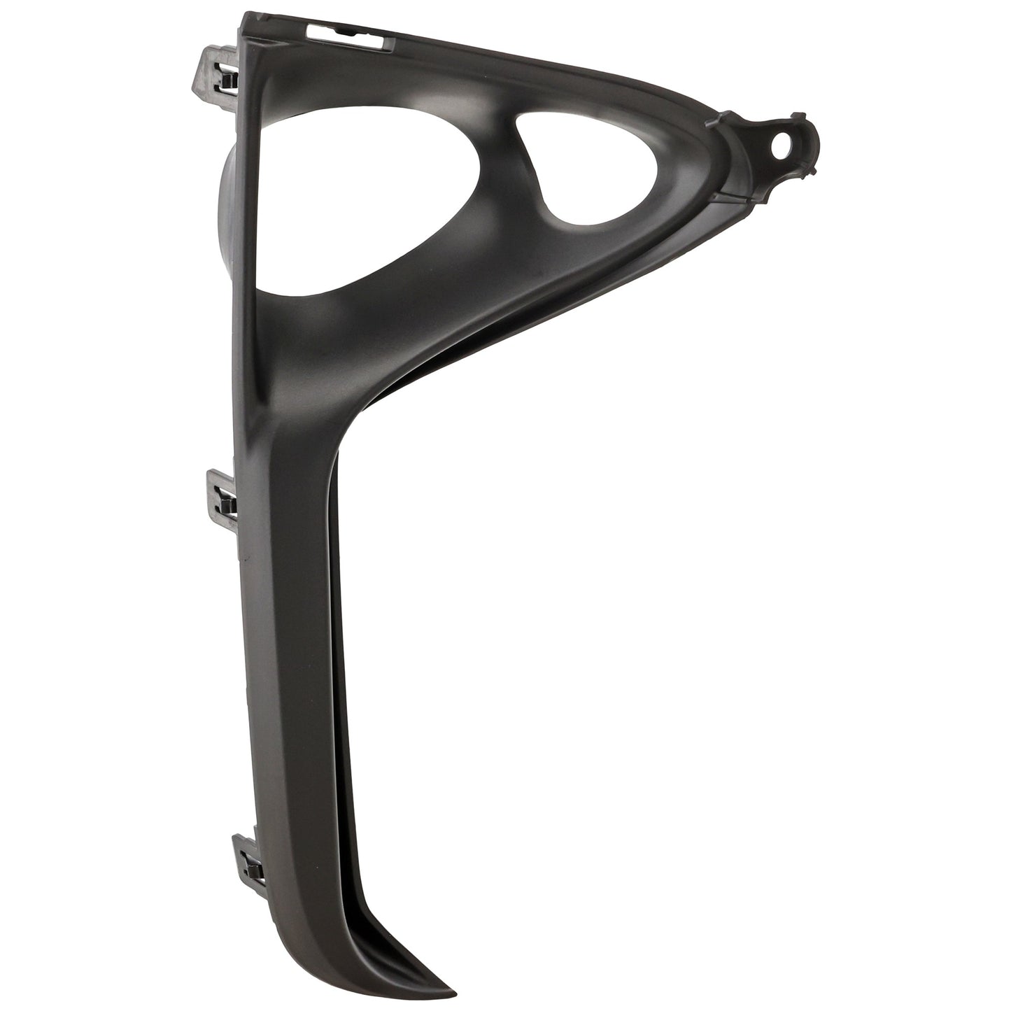 Накладка на противотуманную фару со стороны переднего пассажира, текстурированная черная, для моделей с поворотными фонарями, 6-цилиндровый двигатель 3,5 л