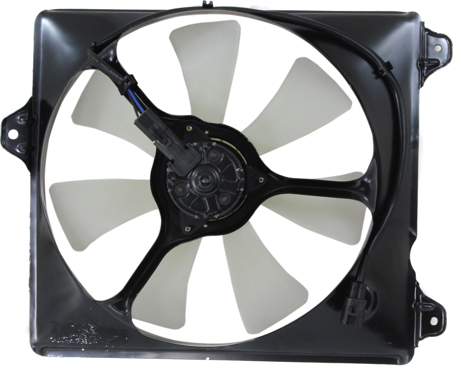 A/C Condenser Fan, Passenger Side, Fan Blade, Motor, and Shroud, 3.0L Engine, 6 Cylinder