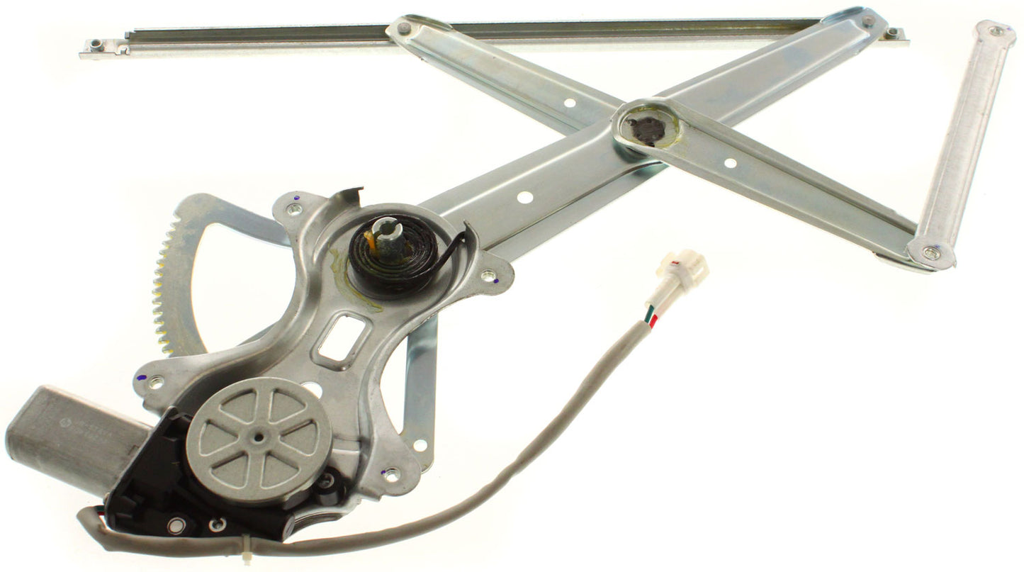 Front, Passenger Side Window Regulator, Power, Base Model