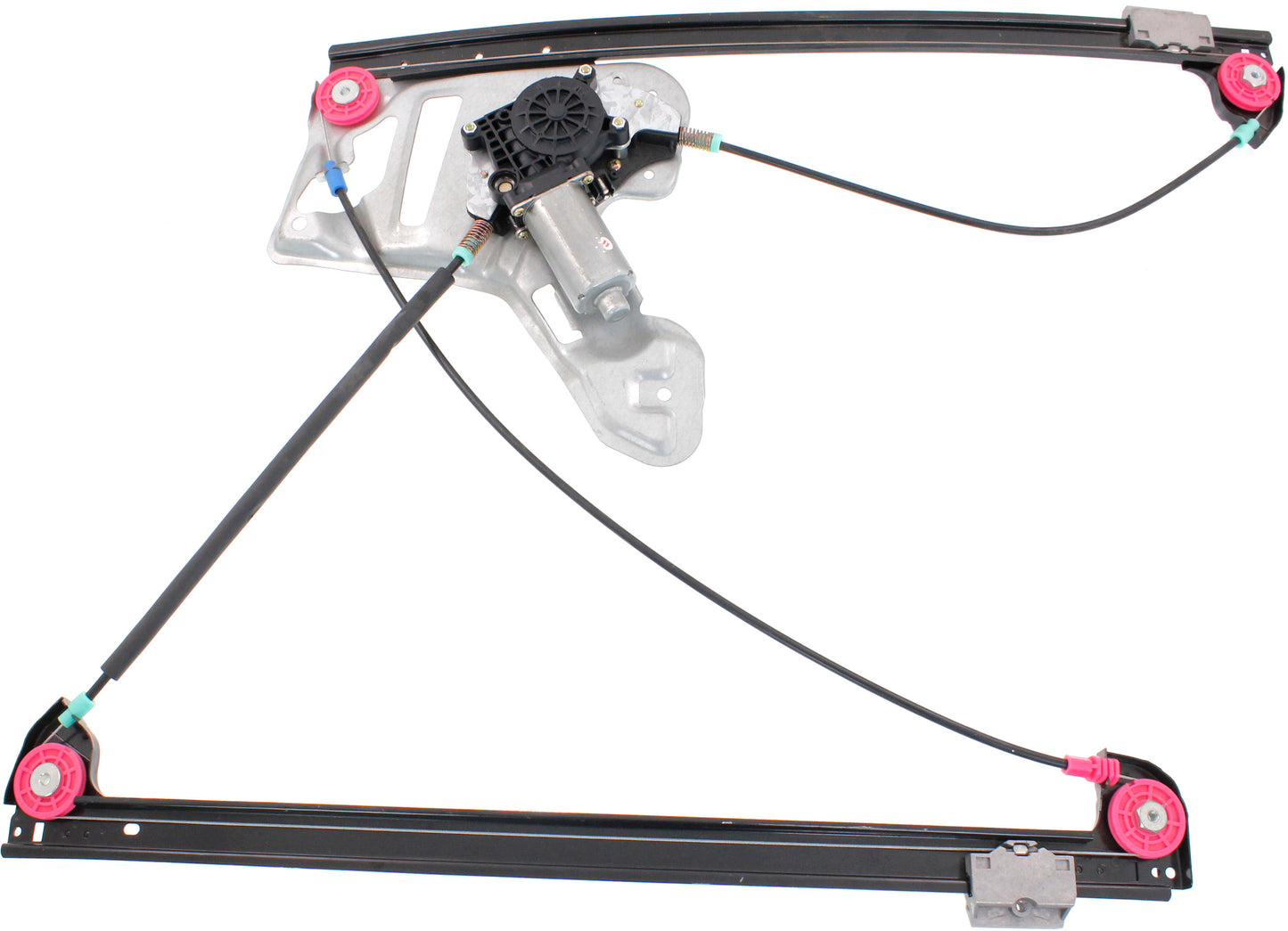 Front, Passenger Side Power Window Regulator, With Motor