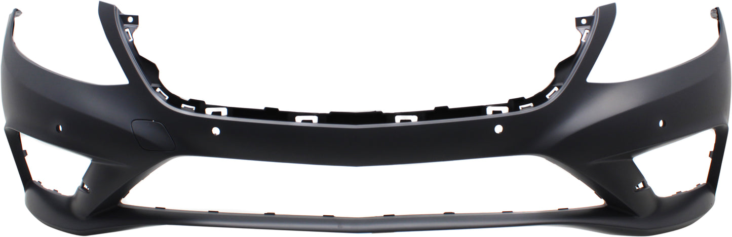 Front Primed Bumper Cover, Sedan, With Parking Aid Sensor Holes, For Models With Sport Package