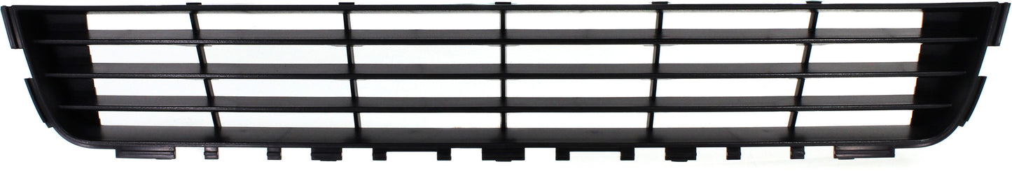 Решетка переднего бампера, черная