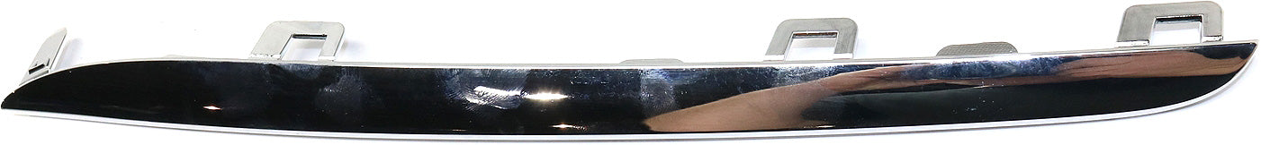 Отделка решетки радиатора, со стороны водителя, верхняя, хромированная