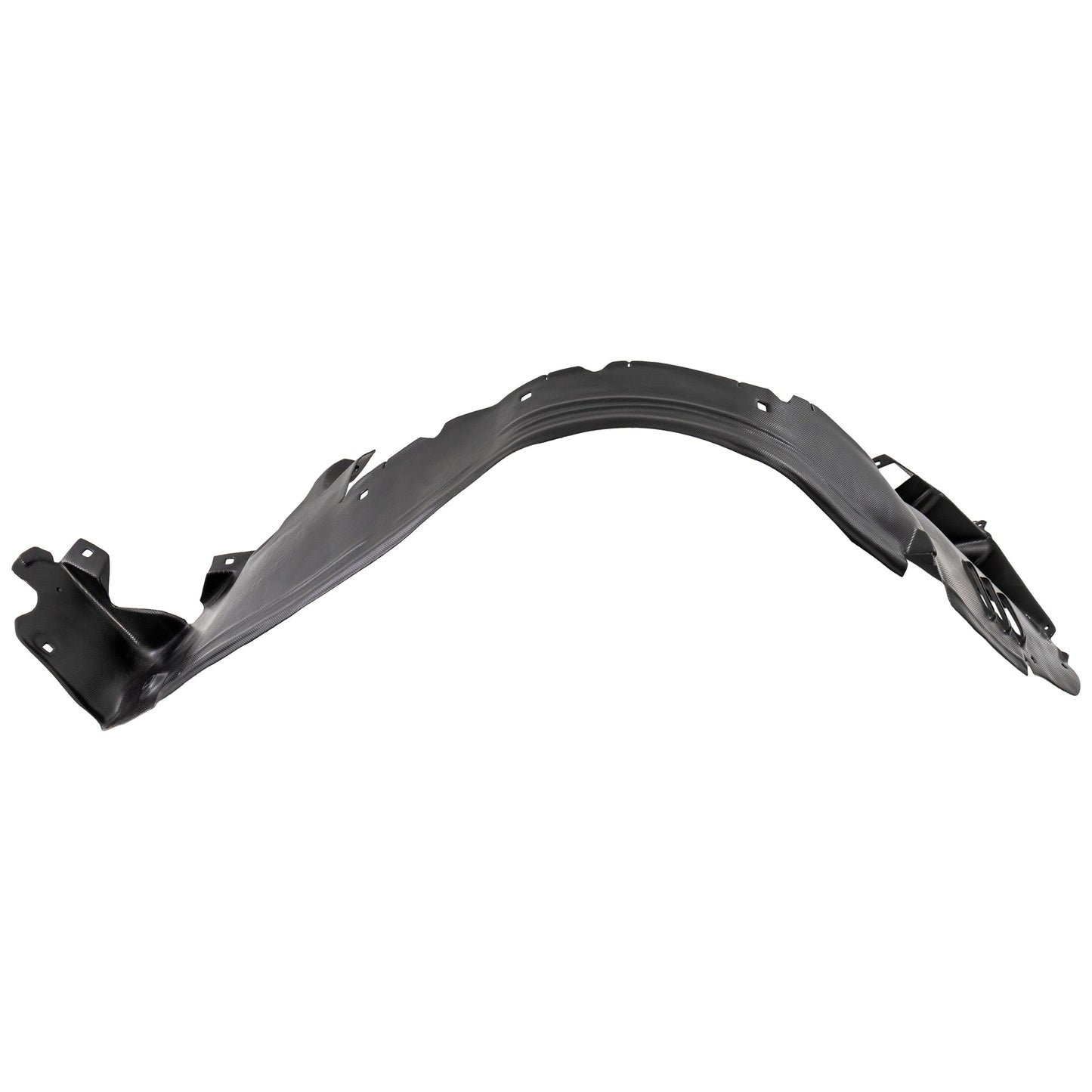 Front, Passenger Side, Rear Section Fender Liner, Base Model, Coupe, Without Sport Package