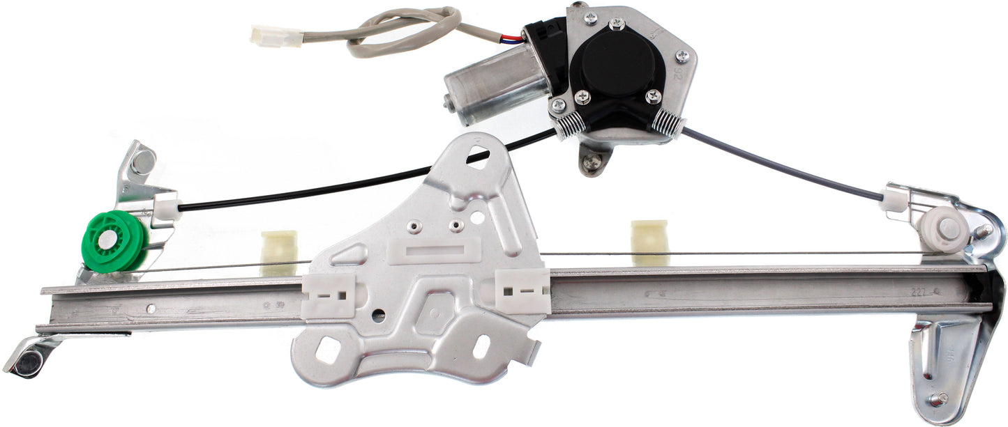 Front, Passenger Side Power Window Regulator, With Motor