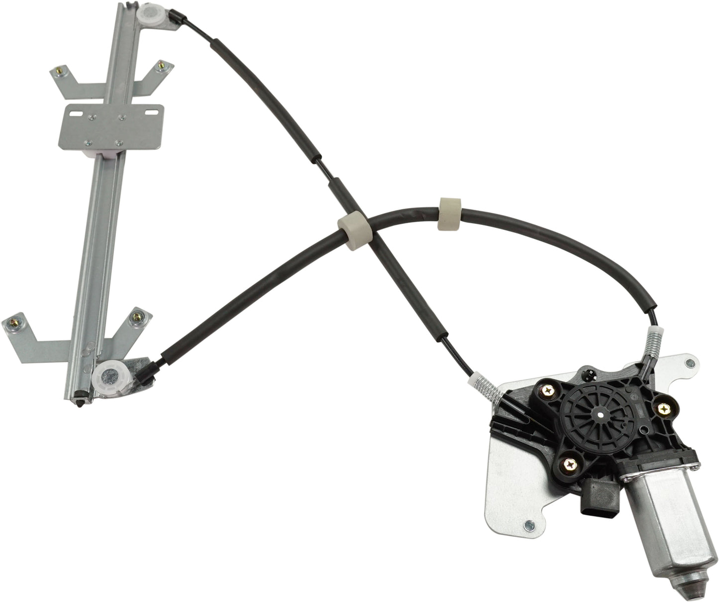 Rear, Passenger Side Window Regulator, Power, With 6-Prong Connector, Base Model