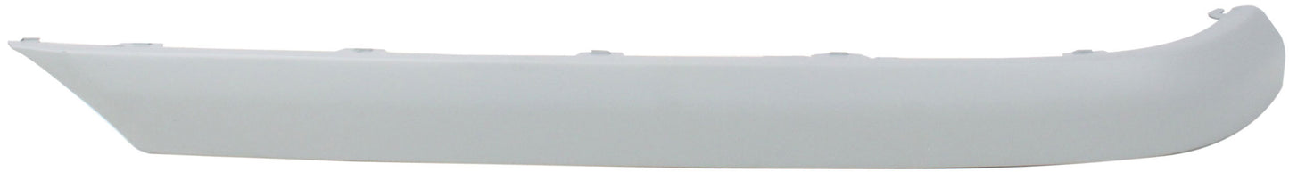 Rear, Driver Side, Outer Bumper Trim, Primed, Side Impact Strip