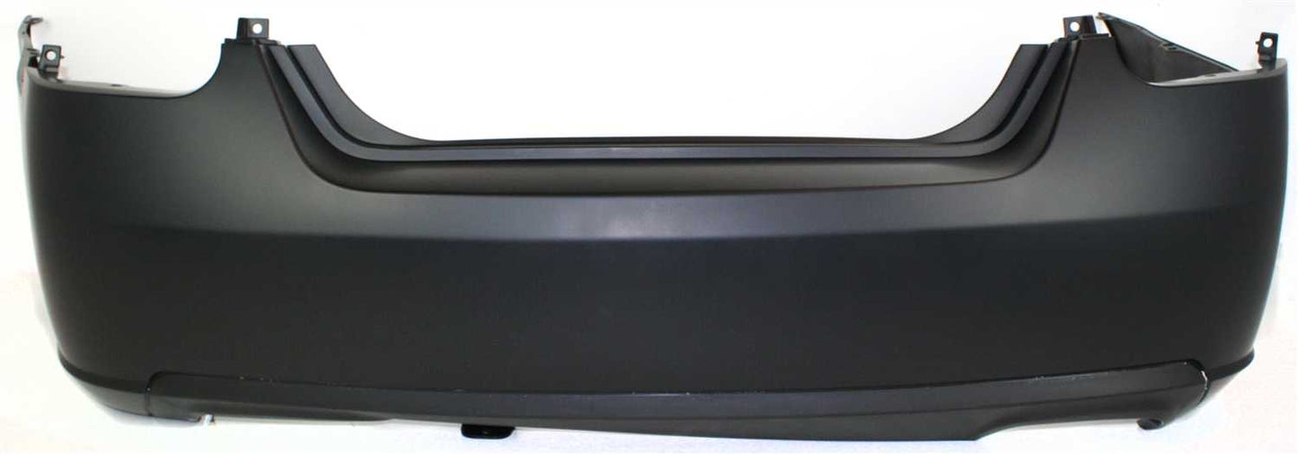 Rear Primed Bumper Cover, 6 Cyl., 3.5L Engine, Without Parking Aid Sensor Holes, CAPA Certified