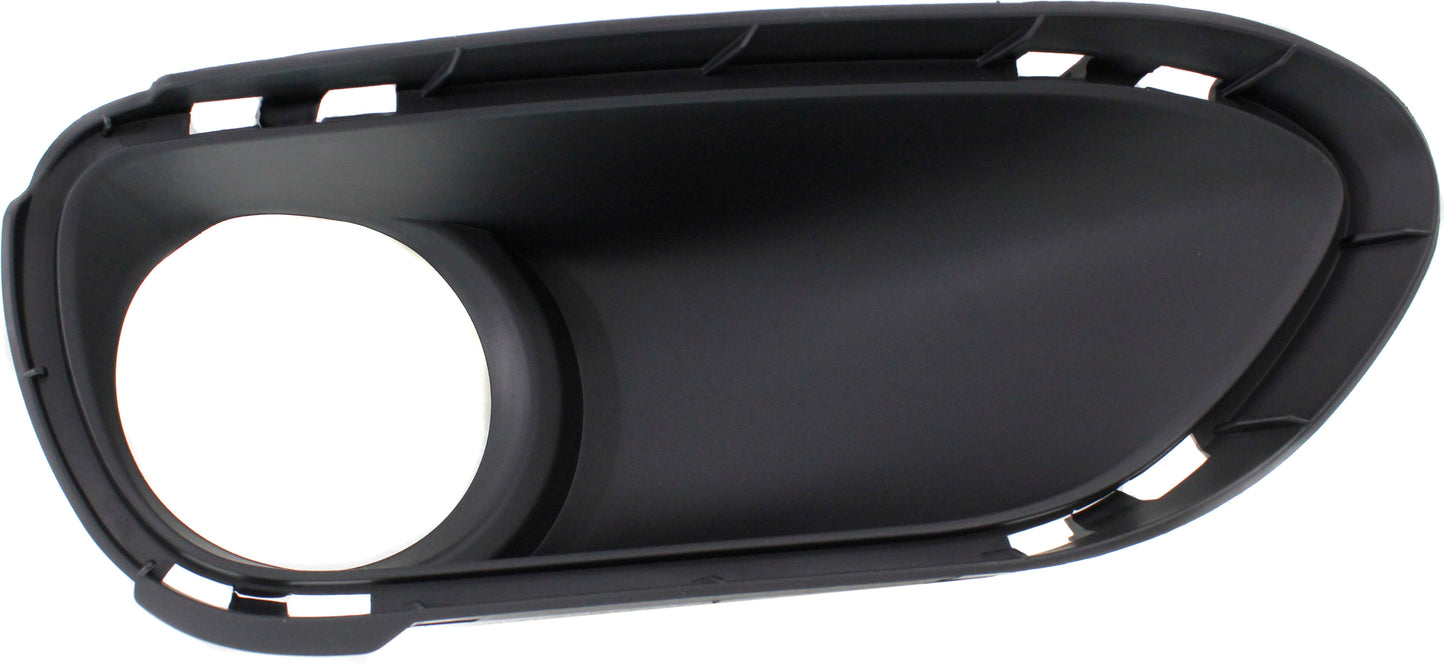 Front, Passenger Side Fog Light Trim, Textured Black, Turbo Model