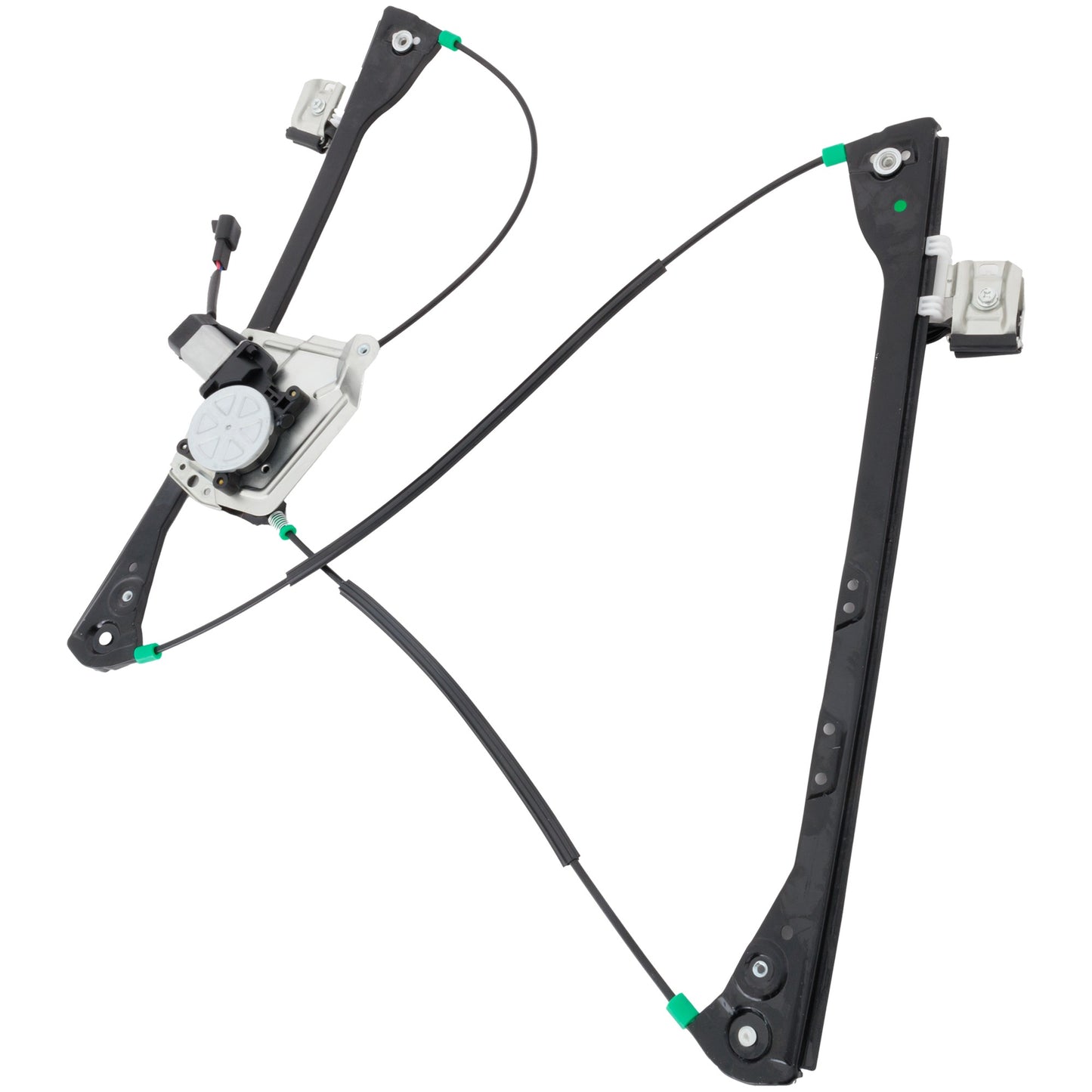 Front, Driver Side Power Window Regulator, With Motor