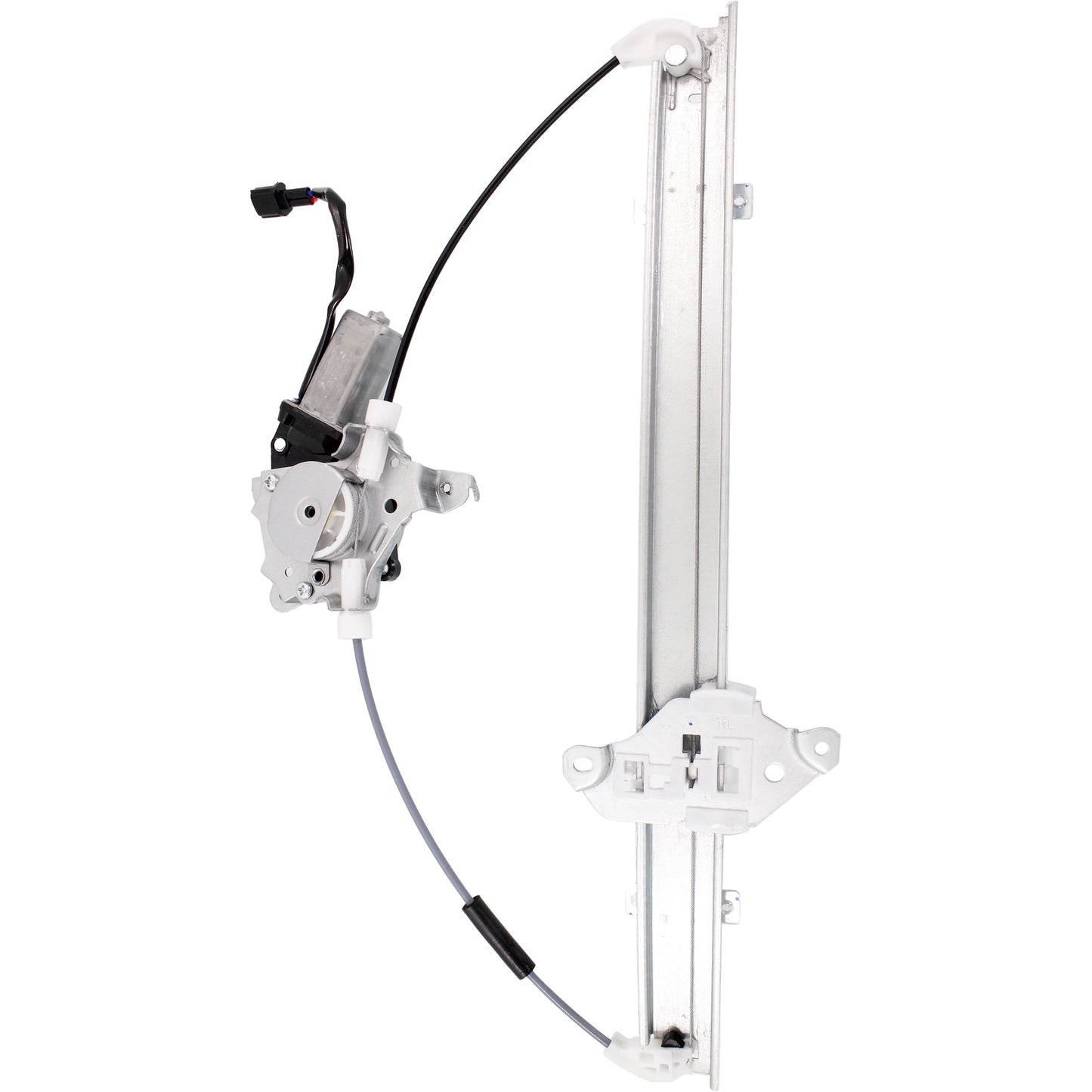 Front, Driver Side Power Window Regulator, with Motor, with 2-Pin Connector