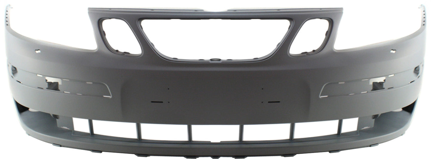Front Primed Bumper Cover, With Headlight Washer Holes