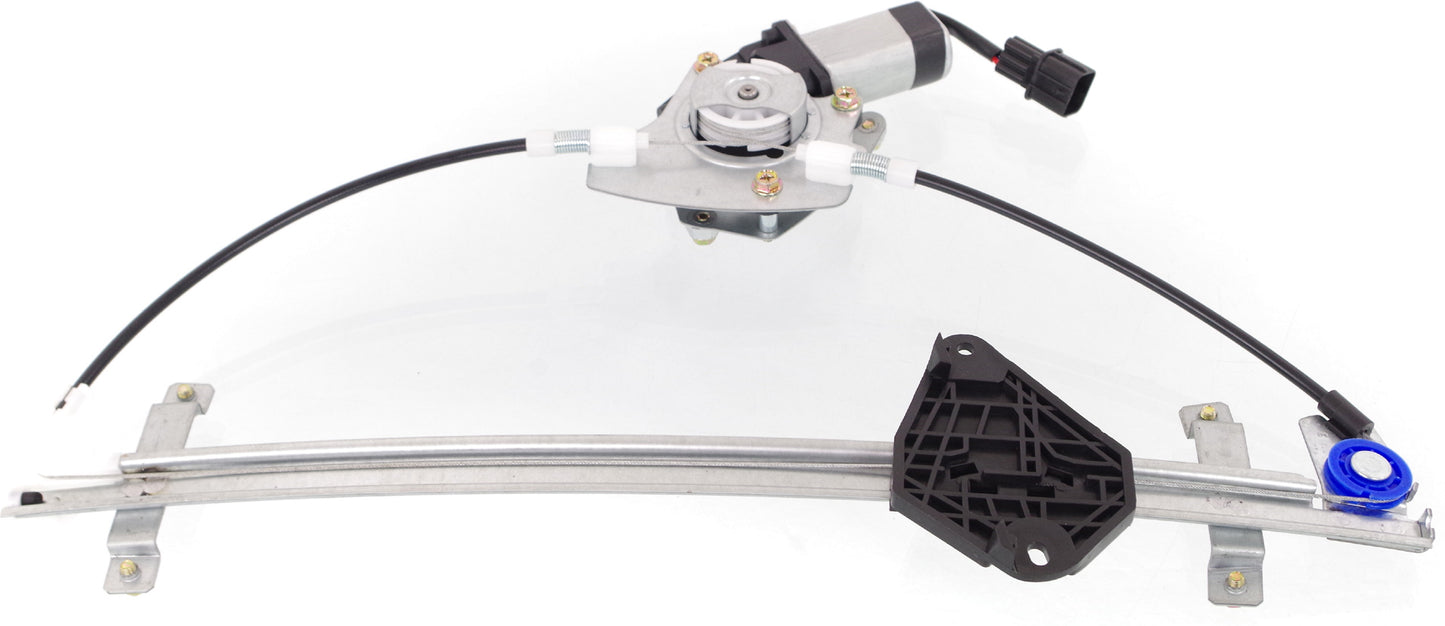 Front, Driver Side Power Window Regulator, With Motor