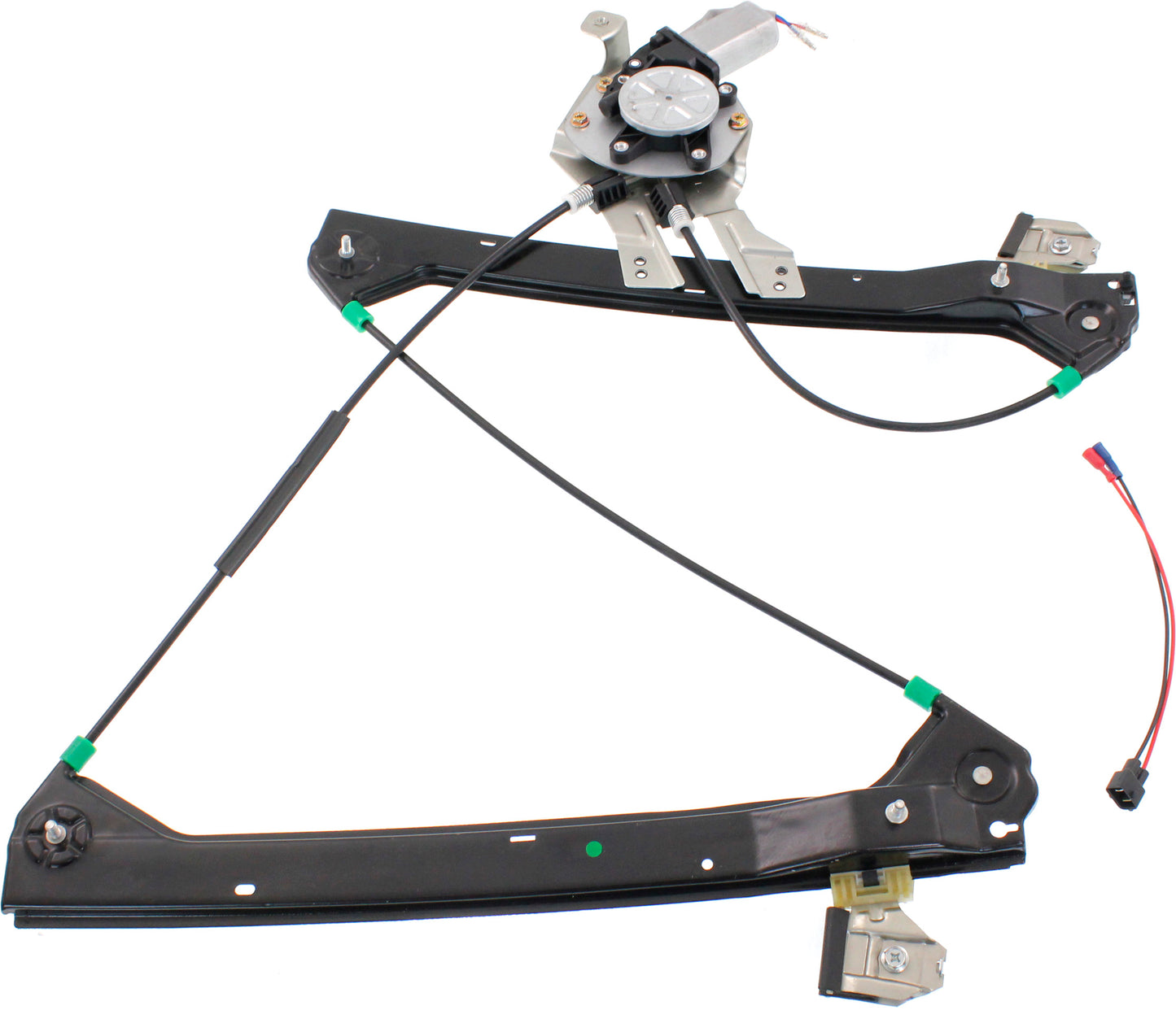 Front, Driver Side Power Window Regulator, With Motor