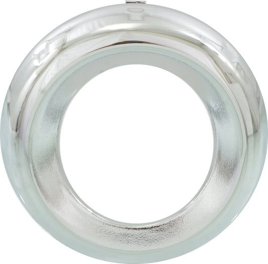 Front, Driver Side Fog Light Trim, Chrome, Limited Model