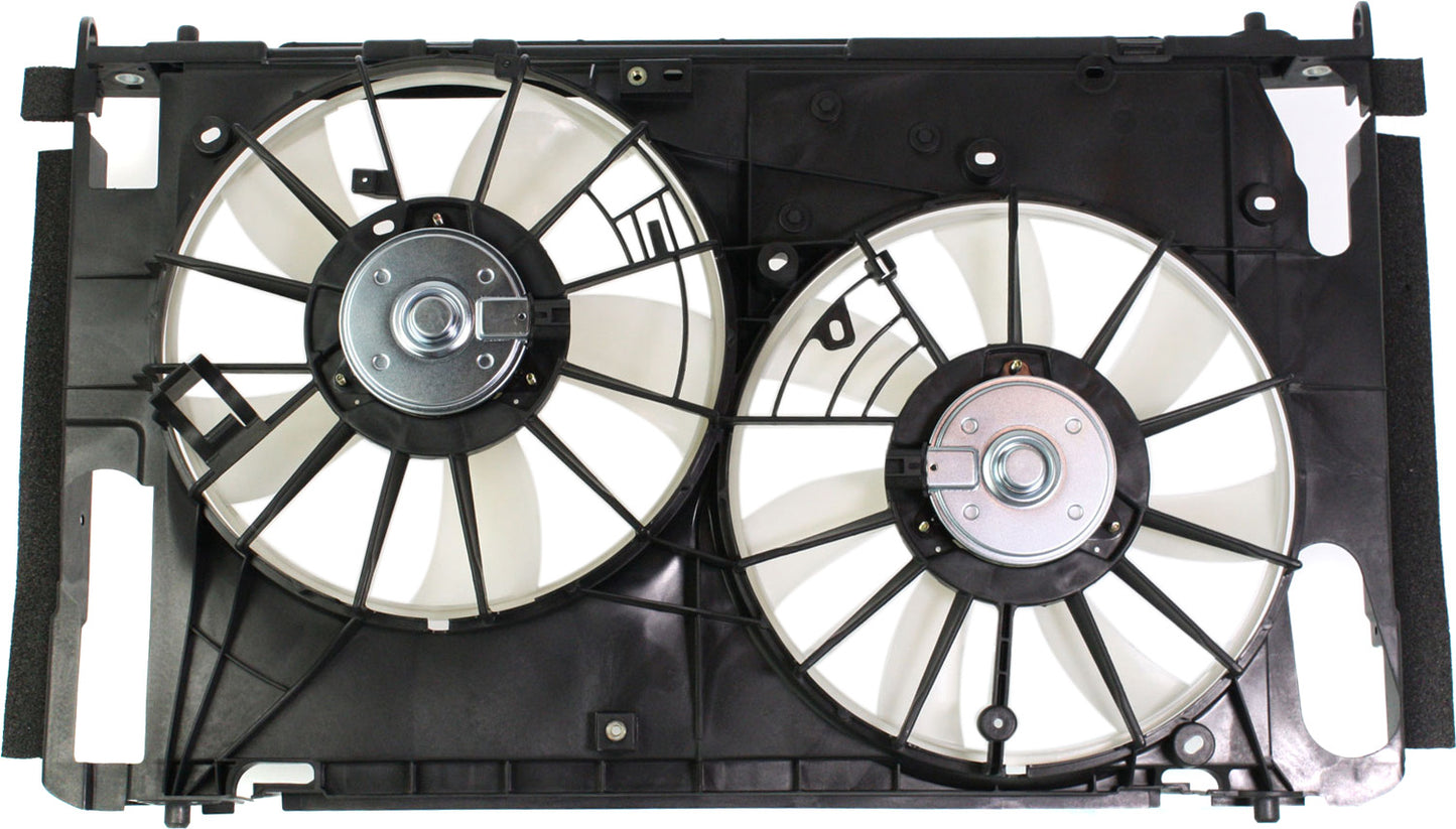 Radiator Fan - Fan Blade, Motor and Shroud