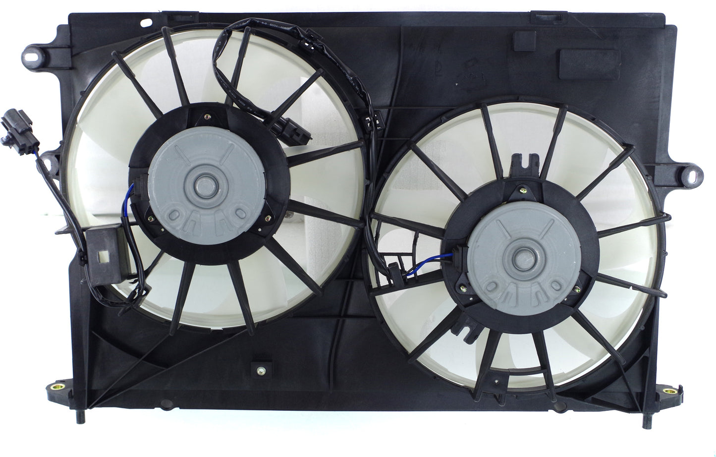 OE Replacement Radiator Fan, 2.4L, 4Cyl, Dual fan
