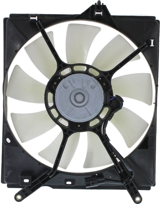 OE Replacement A/C Condenser Fan Passenger Side, 3.0L, 6Cyl, Single fan