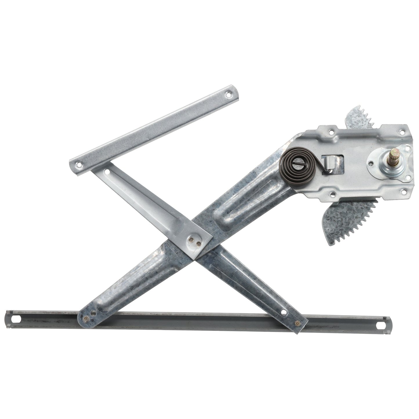 Front, Driver Side Manual Window Regulator, Hand-Crank Type, 1.8L Engine, USA Built Vehicle