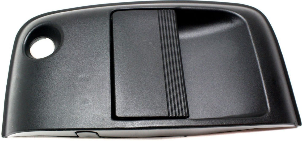 Tailgate Handle, Textured Black Plastic Without Camera Hole With Key Hole