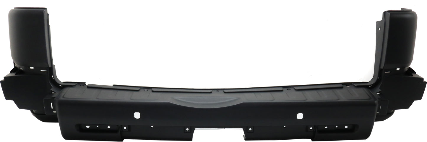 Rear Bumper Cover, 6 Cyl., 4.0L Engine, Textured, With Parking Aid Sensor Holes, CAPA Certified