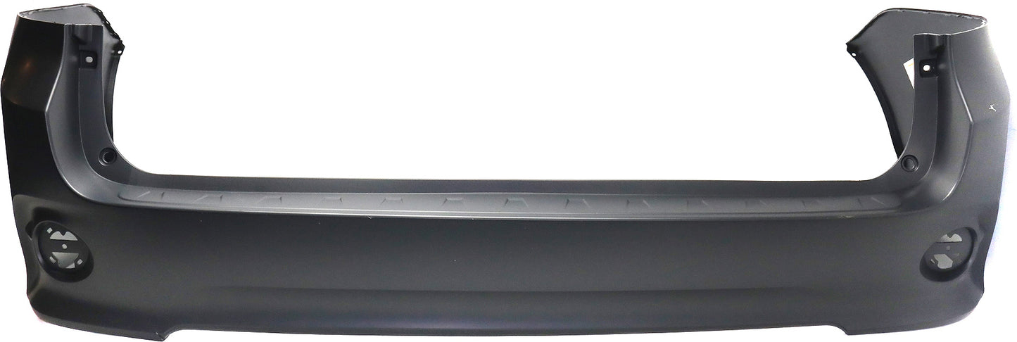 Rear Primed Bumper Cover, SE, without Park Distance Control Sensor Holes