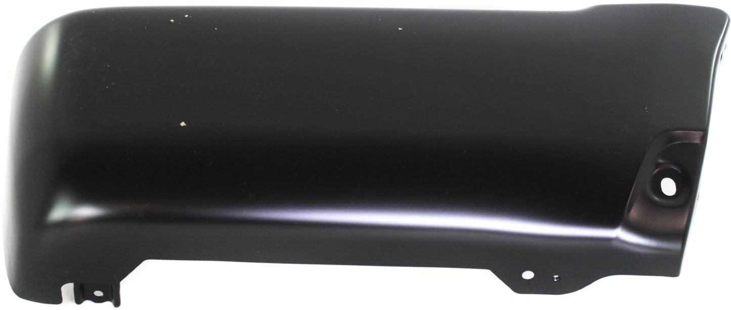 Rear, Passenger Side Bumper End, Primed Steel