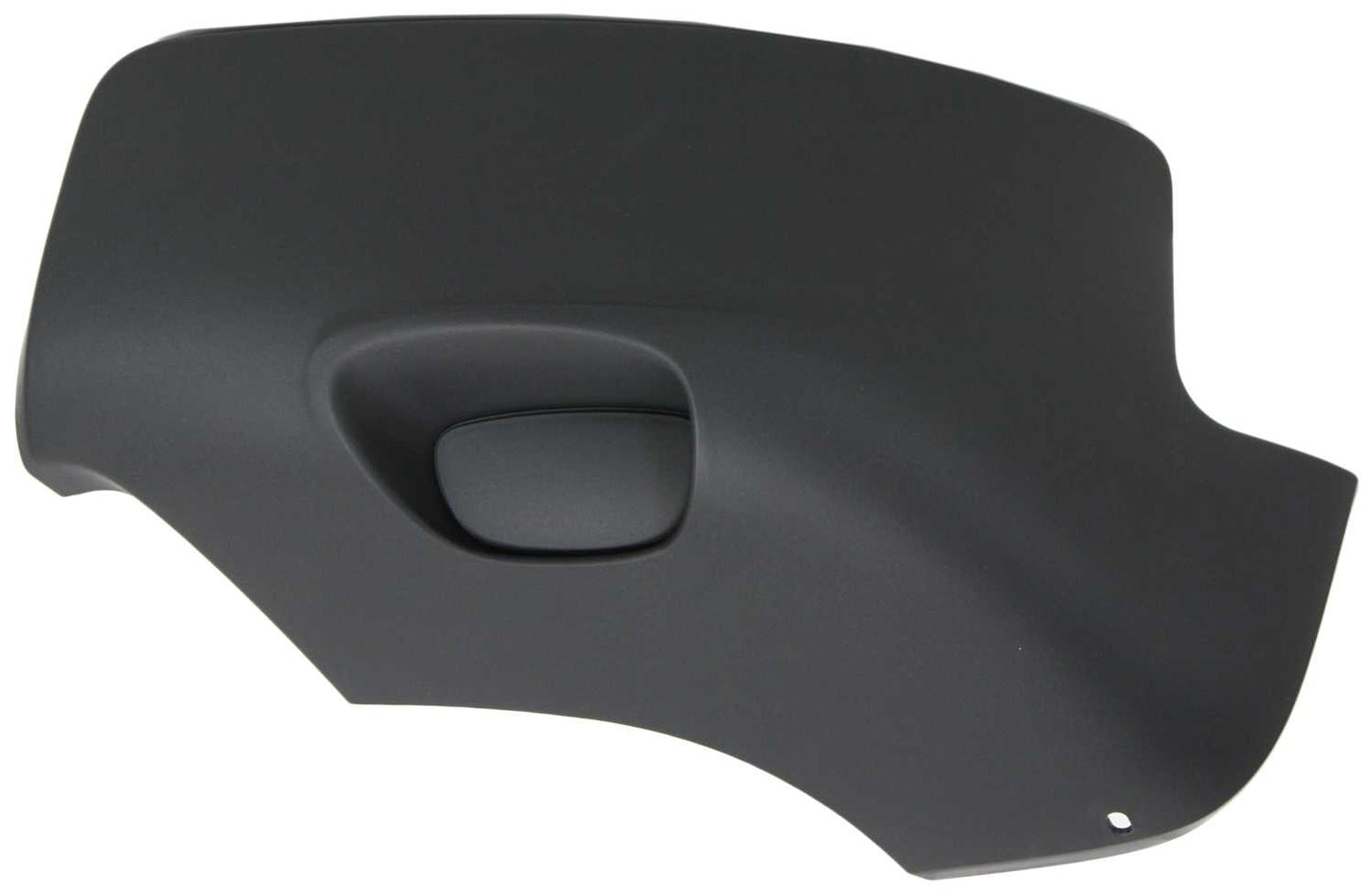 Front, Driver Side Bumper End, Primed Plastic