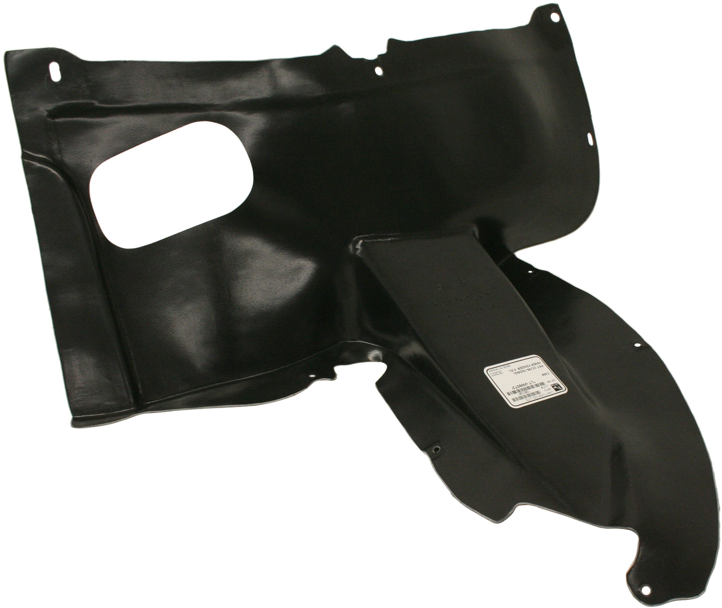 Front, Driver Side, Front Section Fender Liner