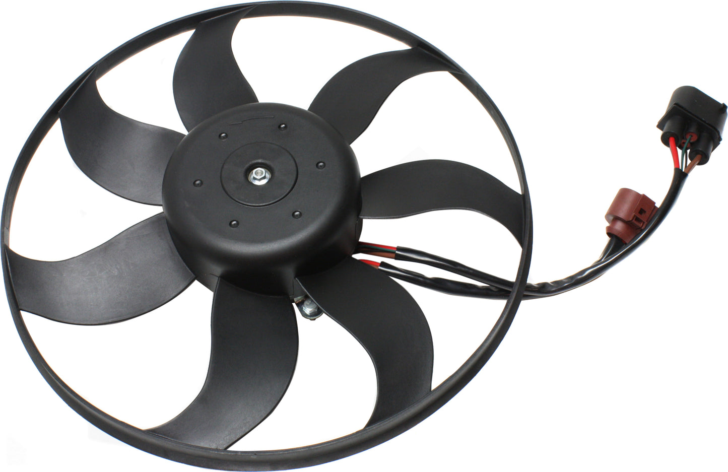 OE Replacement Radiator Fan Driver Side, Single fan
