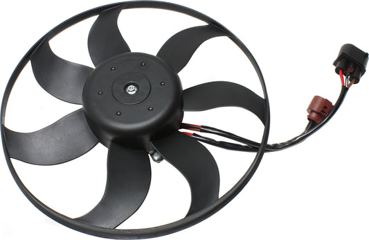OE Replacement Radiator Fan Driver Side, Single fan