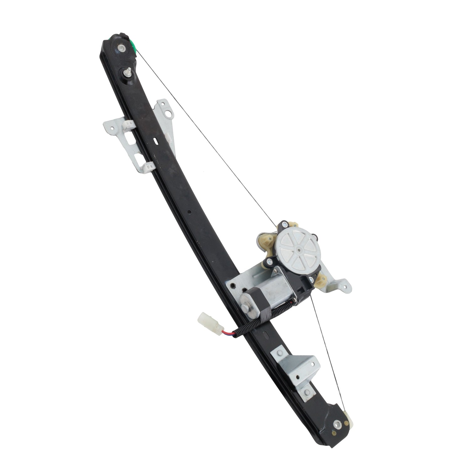 Rear, Passenger Side Power Window Regulator, With Motor