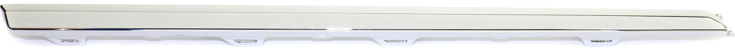 Rear, Driver Side Bumper Trim, Chrome, Wagon