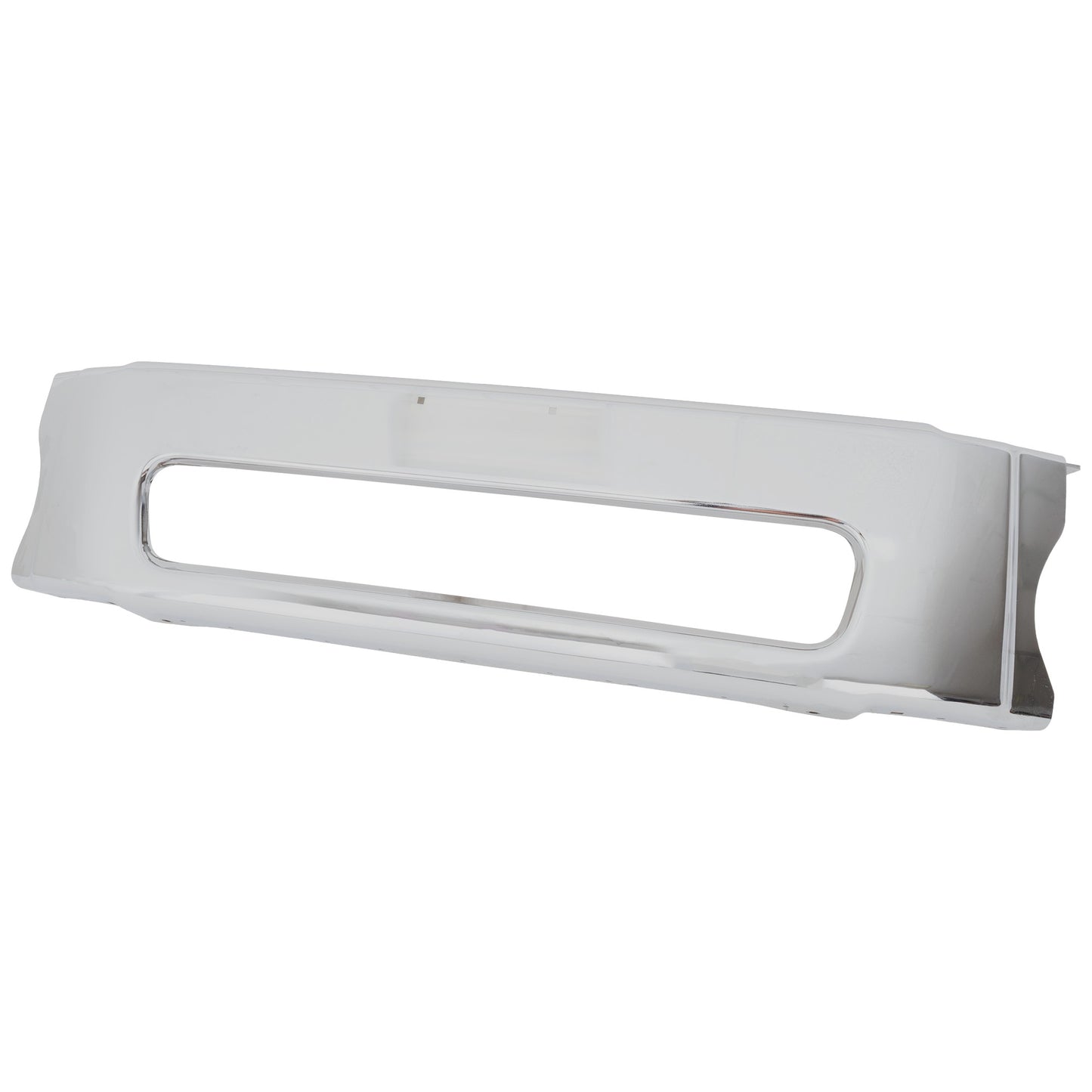 Front, Center Bumper, Chrome, Base Model