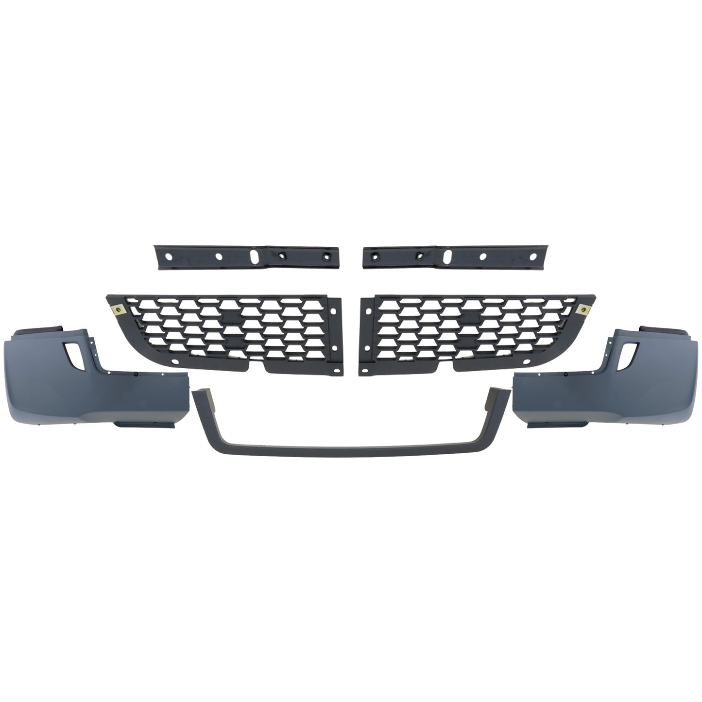 Front Bumper Powdercoated Gray