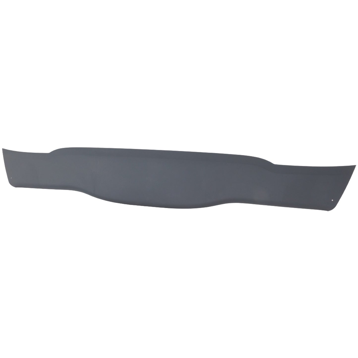 Front, Center Bumper Powdercoated Gray