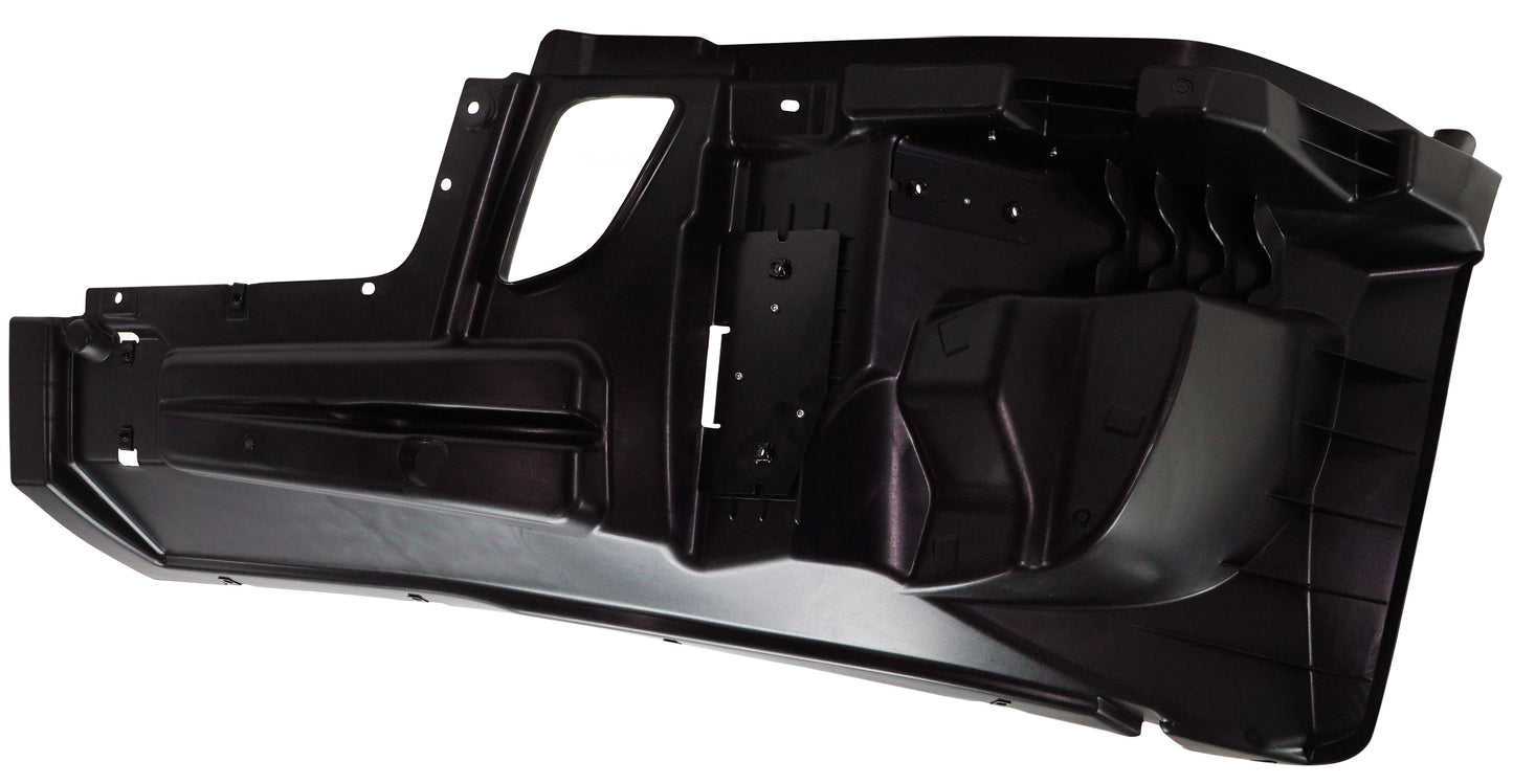 Усилитель бампера передний, со стороны водителя, пластиковый, 6-цилиндровый, двигатель 12,8 л